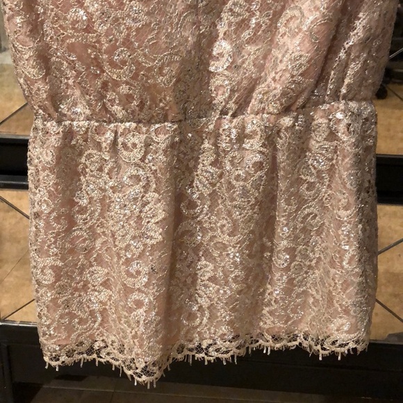 Shoshanna Metallic Lace Blouse - Picture 6 of 7